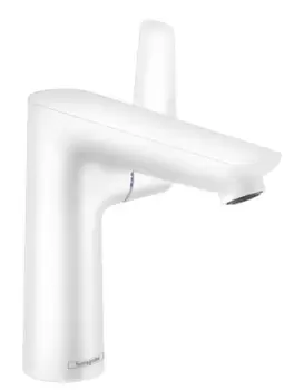 Baterie lavoar Hansgrohe Talis E 150 ventil pop-up alb mat imagine