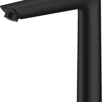 Baterie lavoar Hansgrohe Talis E 240 ventil pop-up pentru lavoar tip bol negru mat imagine