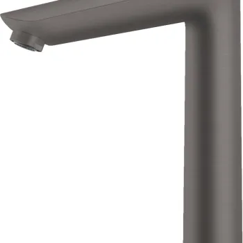 Baterie lavoar Hansgrohe Talis E 240 ventil pop-up pentru lavoar tip bol negru periat imagine