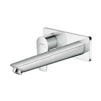 Baterie lavoar Hansgrohe Talis E cu pipa 225 mm montaj incastrat necesita corp ingropat crom imagine