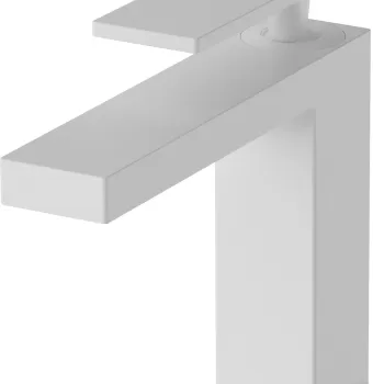 Baterie lavoar Hansgrohe Tecturis E 110 CoolStart ventil pop-up alb mat imagine
