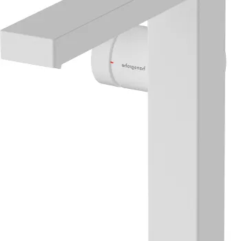 Baterie lavoar Hansgrohe Tecturis E 150 Fine CoolStart ventil click-clack alb mat imagine