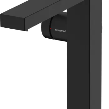 Baterie lavoar Hansgrohe Tecturis E 150 Fine CoolStart ventil click-clack negru mat imagine
