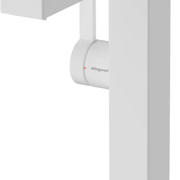 Baterie lavoar Hansgrohe Tecturis E 210 Fine pipa pivotanta CoolStart ventil click-clack alb mat imagine