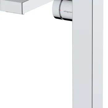 Baterie lavoar Hansgrohe Tecturis E 240 Fine pentru lavoare tip bol CoolStart ventil click-clack crom imagine