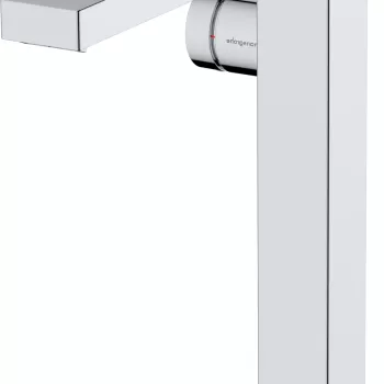Baterie lavoar Hansgrohe Tecturis E 240 Fine pentru lavoare tip bol CoolStart ventil click-clack crom imagine