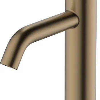 Baterie lavoar Hansgrohe Tecturis S 110 EcoSmart+ ventil pop-up bronz periat imagine