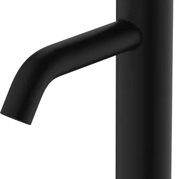 Baterie lavoar Hansgrohe Tecturis S 110 EcoSmart+ ventil pop-up negru mat imagine