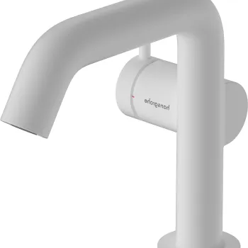 Baterie lavoar Hansgrohe Tecturis S 110 Fine CoolStart ventil click-clack alb mat imagine