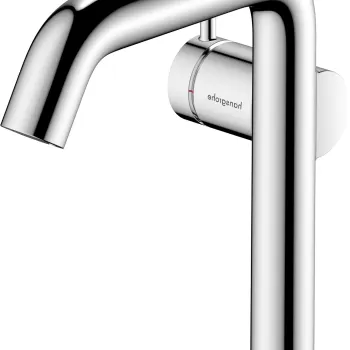 Baterie lavoar Hansgrohe Tecturis S 150 Fine CoolStart ventil click-clack crom imagine