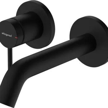 Baterie lavoar Hansgrohe Tecturis S cu pipa 165mm montaj incastrat necesita corp ingropat negru mat imagine
