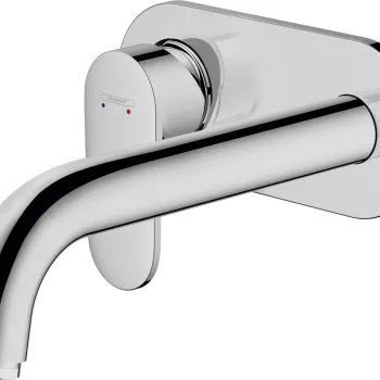 Baterie lavoar Hansgrohe Vernis Blend cu pipa 205mm montaj incastrat necesita corp ingropat crom imagine
