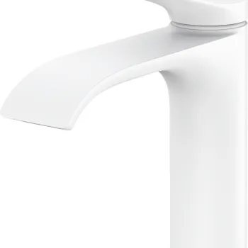 Baterie lavoar Hansgrohe Vivenis 110 CoolStart  ventil pop-up  alb mat imagine