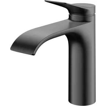 Baterie lavoar Hansgrohe Vivenis 110 CoolStart  ventil pop-up  negru periat imagine