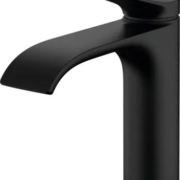 Baterie lavoar Hansgrohe Vivenis 110 fara ventil negru mat imagine