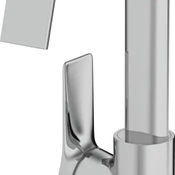 Baterie lavoar Hansgrohe Vivenis 210 cu pipa rotativa ventil pop-up crom imagine
