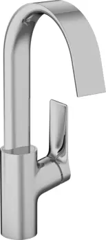 Baterie lavoar Hansgrohe Vivenis 210 cu pipa rotativa ventil pop-up crom imagine