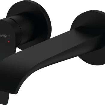 Baterie lavoar Hansgrohe Vivenis cu pipa 192mm montaj incastrat necesita corp ingropat negru mat imagine