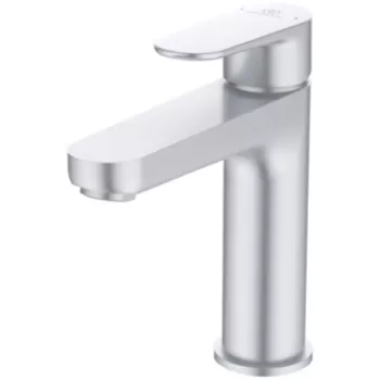 Baterie lavoar Ideal Standard Cerafine O ventil click-clack argintiu imagine