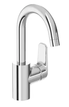 Baterie lavoar Ideal Standard Ceraflex cu pipa inalta ventil pop-up imagine