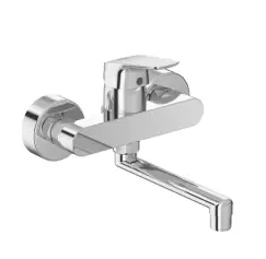 Baterie lavoar Ideal Standard Ceraflex de perete cu pipa lunga imagine