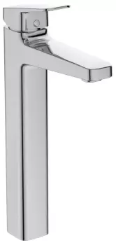 Baterie lavoar Ideal Standard Ceraplan 250 cu ventil pop-up metallic pentru lavoare tip bol imagine