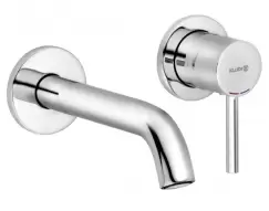 Baterie lavoar Kludi Bozz de perete pipa 180mm necesita corp ingropat imagine