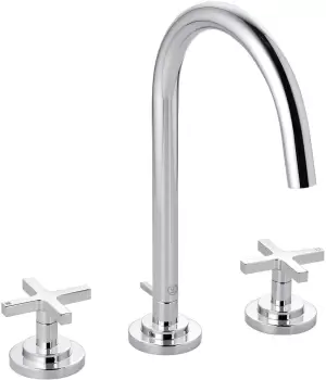 Baterie lavoar Kludi Nova Fonte Classic din 3 elemente crom imagine