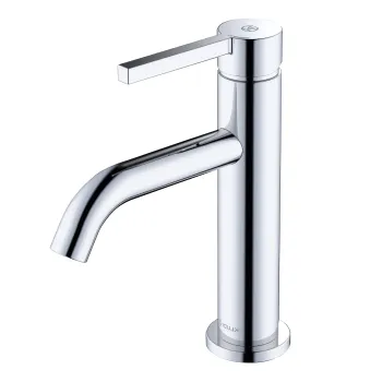 Baterie lavoar Kludi Nova Fonte Pura 100 Ecoplus ventil push-open crom imagine