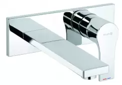 Baterie lavoar Kludi Zenta SL de perete proiectie 180mm necesita corp ingropat imagine