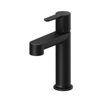Baterie lavoar Ravak Puri Black PU 014.20 490 mm fara ventil negru mat imagine
