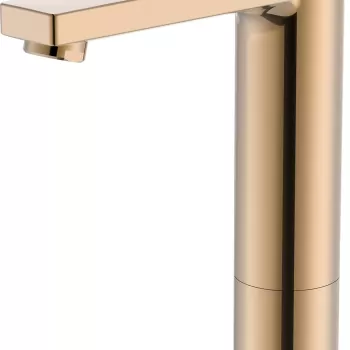 Baterie lavoar Roca Baia Cold Start pentru lavoare tip bol rose gold imagine