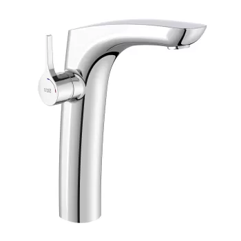 Baterie lavoar Roca Insignia Cold Start pentru lavoare tip bol ventil click-clack crom imagine