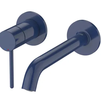 Baterie lavoar Roca NU de perete din doua elemente maneta pin necesita corp incastrat Cobalt Blue imagine