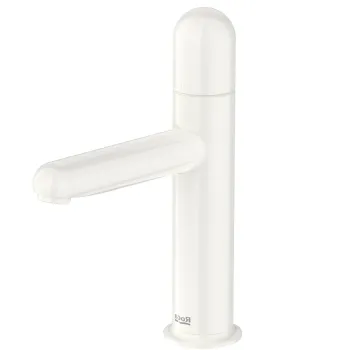 Baterie lavoar Roca NU S Cold Start fara ventil maneta dome Glossy White imagine