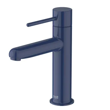 Baterie lavoar Roca NU S Cold Start fara ventil maneta pin Cobalt Blue imagine