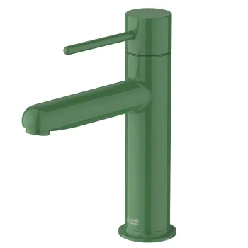 Baterie lavoar Roca NU S Cold Start fara ventil maneta pin Mint Green imagine