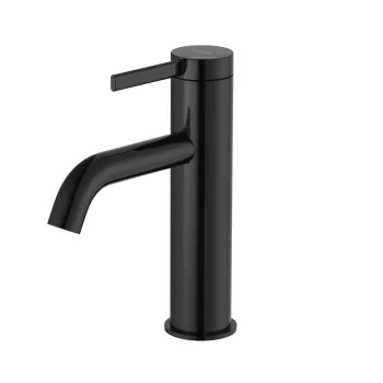 Baterie lavoar Roca Ona Cold Start ventil click-clack titanium black imagine