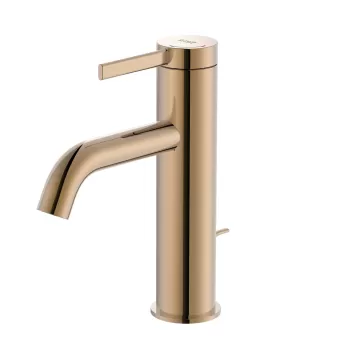 Baterie lavoar Roca Ona Cold Start ventil pop-up rose gold imagine