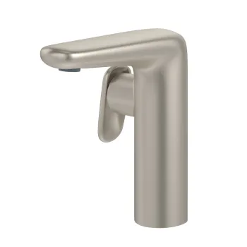 Baterie lavoar Villeroy & Boch Antao cu levier lateral  ventil click-clack  nichel periat imagine