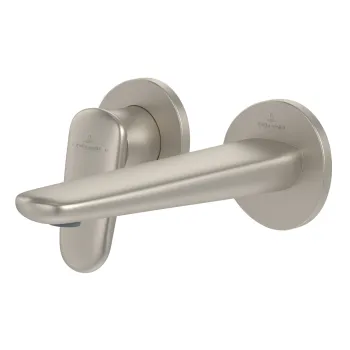 Baterie lavoar Villeroy & Boch Antao de perete  fara ventil  nichel periat imagine