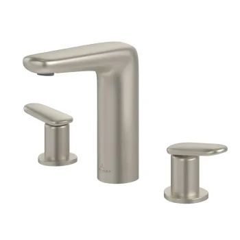 Baterie lavoar Villeroy & Boch Antao din 3 elemente  ventil click-clack  nichel periat imagine