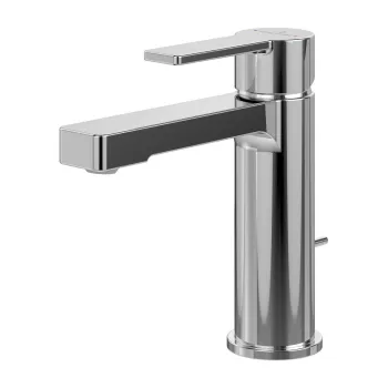 Baterie lavoar Villeroy & Boch Architectura  ventil pop-up  crom imagine