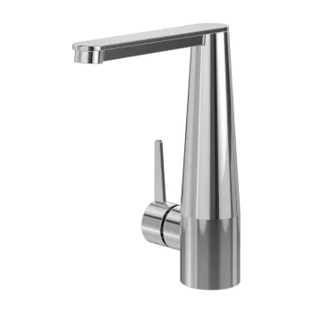 Baterie lavoar Villeroy & Boch Conum  21cm  ventil click-clack  crom imagine
