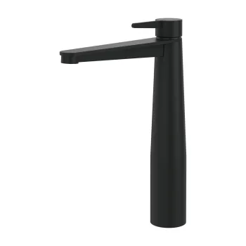 Baterie lavoar Villeroy & Boch Conum pentru lavoare tip bol  ventil click-clack  negru mat imagine