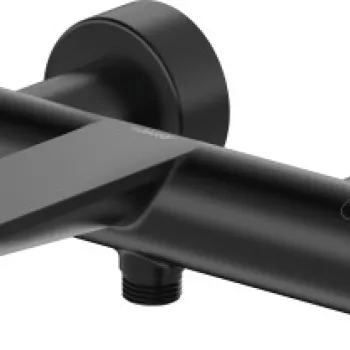 Baterie termostatata cada Duravit Wave negru mat imagine