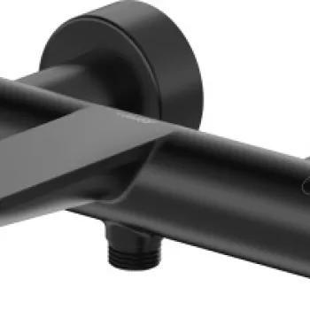 Baterie termostatata cada Duravit Wave negru mat imagine