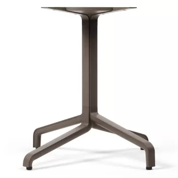 Baza aluminiu pentru masa exterior Nardi Frasca Maxi Fix h 72cm HPL maro tabacco imagine