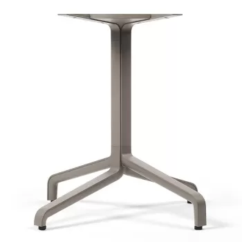 Baza aluminiu pentru masa exterior Nardi Frasca Maxi Fix h 72cm HPL taupe imagine