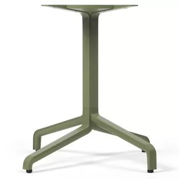 Baza aluminiu pentru masa exterior Nardi Frasca Maxi Fix h 72cm HPL verde agave imagine